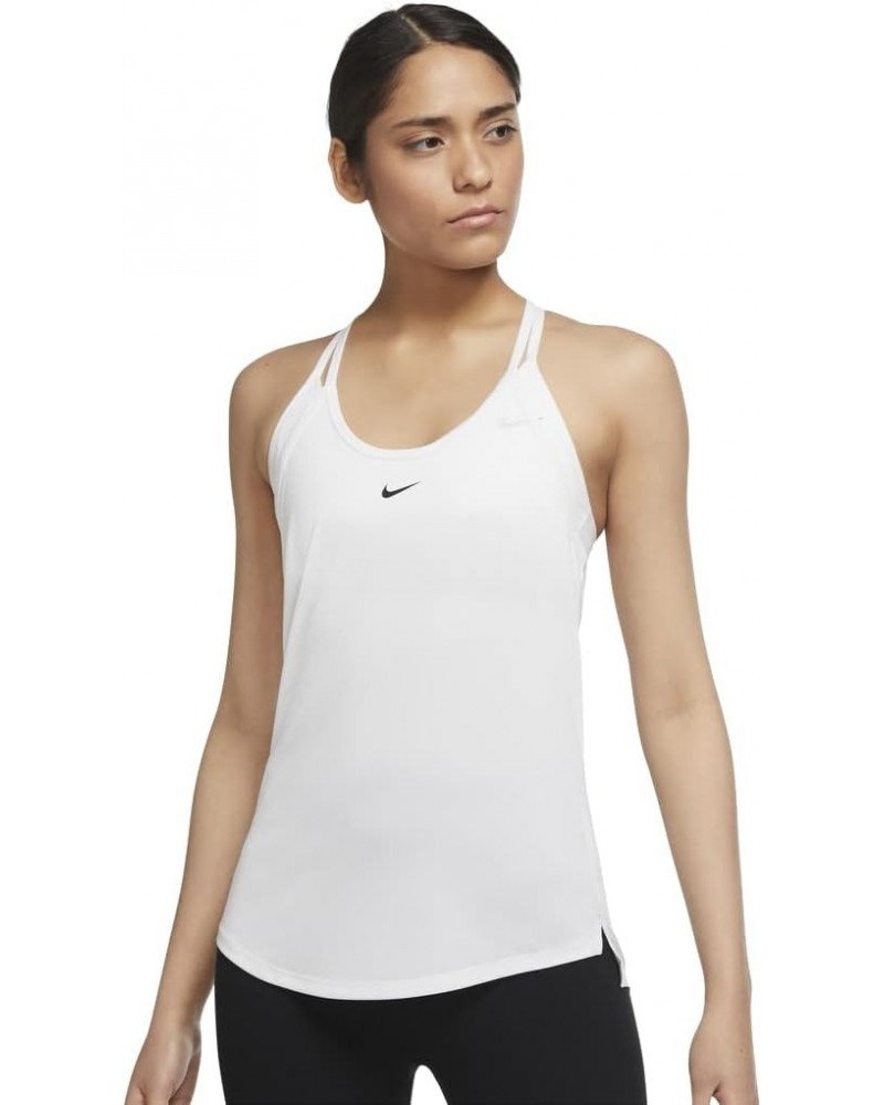 Women's Dri-FIT One Standard Fit Tank, White/Black, X-Large $12.26 Activewear