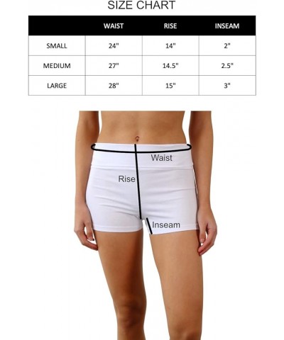 Women’s Fold Over Waist Stretch Cotton Active Yoga Shorts Hazel $9.50 Shorts