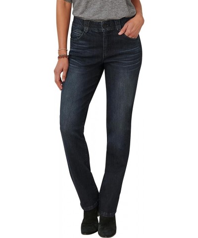 Women's Ab Solution Straight Leg Dark Indigo Artisanal $30.29 Jeans