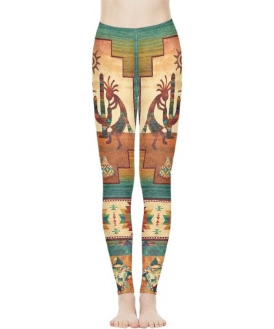 Women's Long Sports Leggings Running Tights High Waist Stretch Fitness Yoga Pants Plus Size American Indian Western Aztec $13...