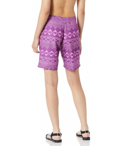 Women's Marina UPF 50+ Active Swim Board Short (Reg & Plus Sizes) Sonoma Purple $9.84 Swimsuits