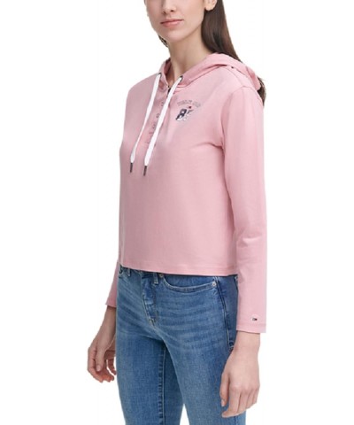 Women's Henley Hoodie Sweatshirt, Bridal Rose Acid Wash, Medium $26.53 Hoodies & Sweatshirts