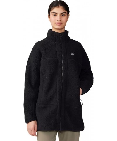 Women's Standard Hicamp Fleece Long Full Zip Black $52.32 Jackets