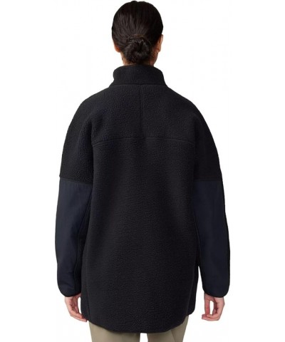 Women's Standard Hicamp Fleece Long Full Zip Black $52.32 Jackets