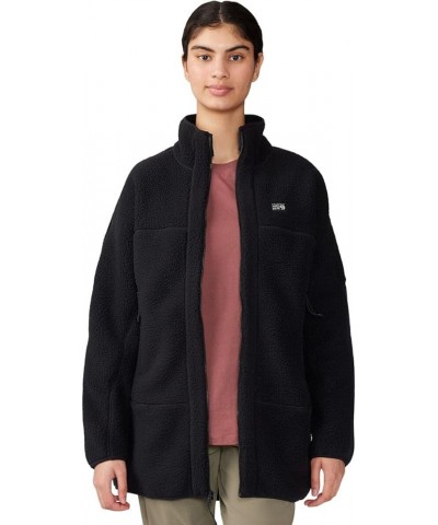 Women's Standard Hicamp Fleece Long Full Zip Black $52.32 Jackets