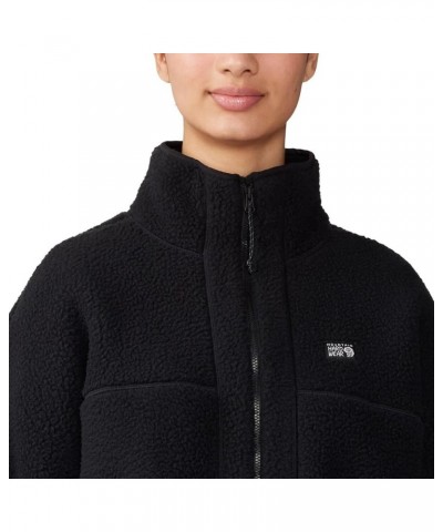 Women's Standard Hicamp Fleece Long Full Zip Black $52.32 Jackets