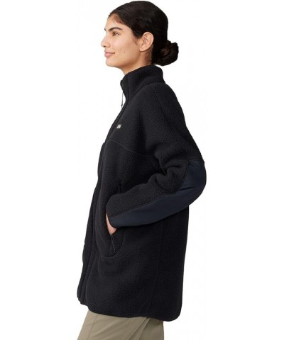 Women's Standard Hicamp Fleece Long Full Zip Black $52.32 Jackets