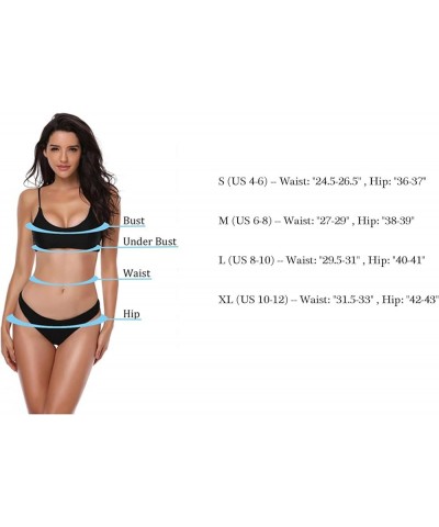 Women's High Waist Bikini Bottom Full Coverage V Cut Twist Swimsuit Bathing Suit Bottom White840 $9.24 Swimsuits