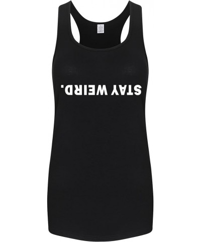 Tank Tops for Women-Womens Funny Saying Fitness Workout Racerback Tank Tops Sleeveless Shirts 2585-black $11.98 Activewear