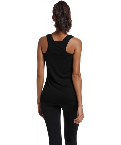 Tank Tops for Women-Womens Funny Saying Fitness Workout Racerback Tank Tops Sleeveless Shirts 2585-black $11.98 Activewear