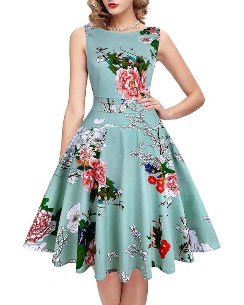 Women's Vintage 1950's Floral Spring Garden Rockabilly Swing Prom Party Cocktail Dress… 1-floral-4 $23.51 Dresses