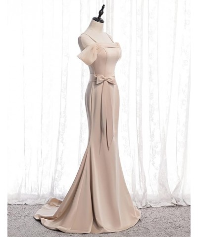 Long Prom Dress Satin Formal Dresses for Women Evening Dresses Party Gowns Spaghetti Strap Lime Green $36.12 Dresses