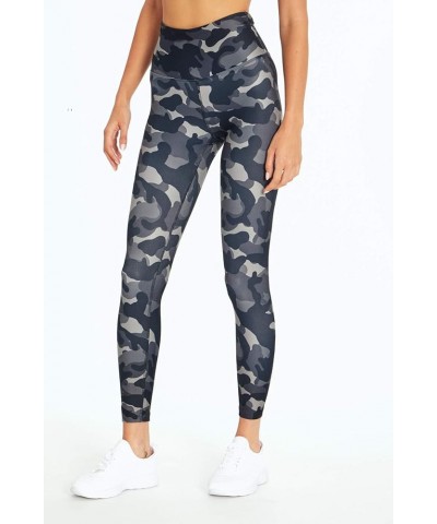 Women's Kayla High Rise Tummy Control Ankle Legging Black Camo $11.50 Activewear