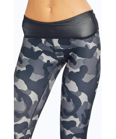 Women's Kayla High Rise Tummy Control Ankle Legging Black Camo $11.50 Activewear