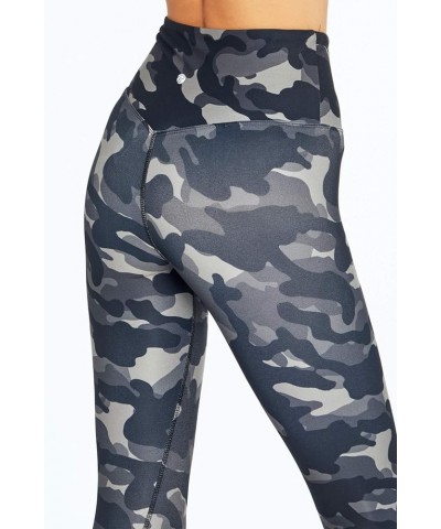 Women's Kayla High Rise Tummy Control Ankle Legging Black Camo $11.50 Activewear