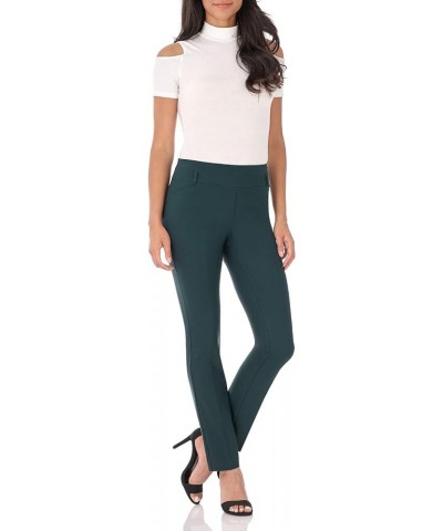 Women's Ease into Comfort Stretch Slim Pant Hunter Green $18.00 Pants