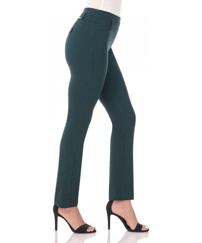 Women's Ease into Comfort Stretch Slim Pant Hunter Green $18.00 Pants