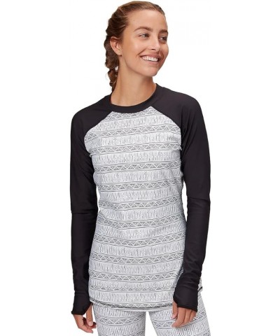 Women's Pinnacle Crew Baselayer Top Tribe Beige $11.12 Activewear