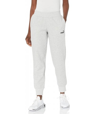 Women's Essentials Fleece Sweatpants Light Gray Heather-Black $13.63 Activewear