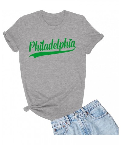 City of Philadelphia Pennsylvania Fashion Script Mens Women Youth T-Shirt Mens Oxford $11.19 T-Shirts