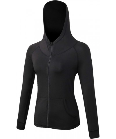 Women's Thermal Fleece Long Sleeve Top Running Athletic Shirt Sports Workout Tops Winter Warm Shirts Black $5.99 Activewear