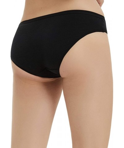 METARINO 2 Pack Women's Underwear Panties Soft Merino Wool Sports Active Briefs Black Nude $19.94 Lingerie