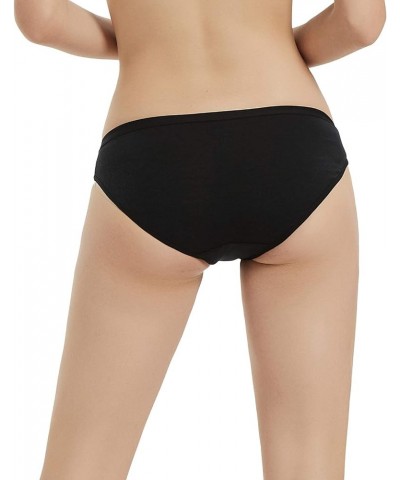 METARINO 2 Pack Women's Underwear Panties Soft Merino Wool Sports Active Briefs Black Nude $19.94 Lingerie