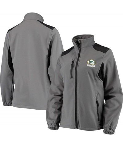 Women's Softshell Jacket Green Bay Packers Gray $52.77 Jackets