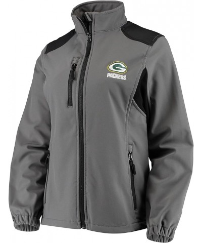 Women's Softshell Jacket Green Bay Packers Gray $52.77 Jackets