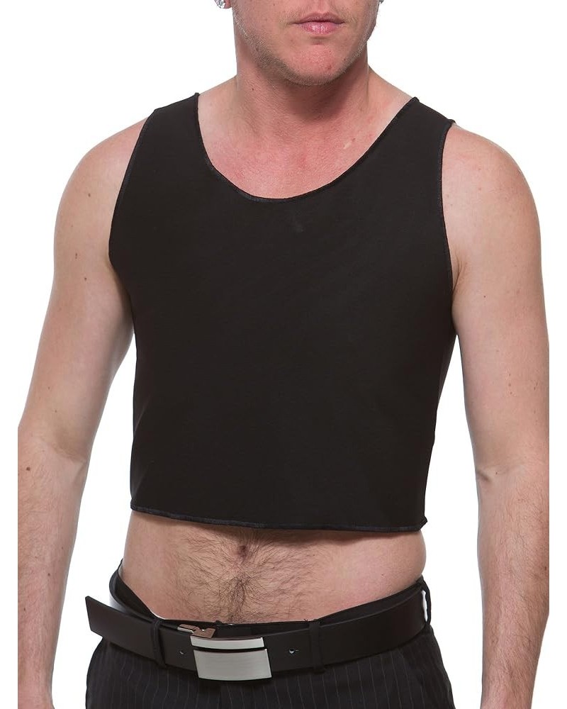 Econo High Power Chest Binder Top - FTM, Non-Binary, Transgender - 943 Black $19.46 Shirts