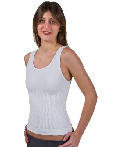 Anti cellulite slimming vest, modelling shirt + silver White $20.11 Tops