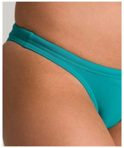 Women's Standard Rulebreaker Free Brief Bikini Bottoms Athletic Sport Swimsuit Persian Green $11.16 Swimsuits