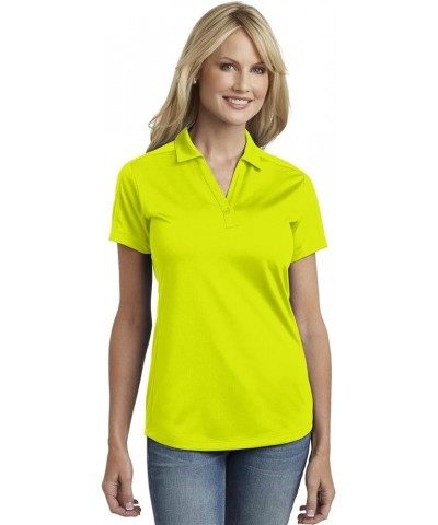 Ladies Diamond Jacquard Polo. L569 Citron $10.68 Shirts