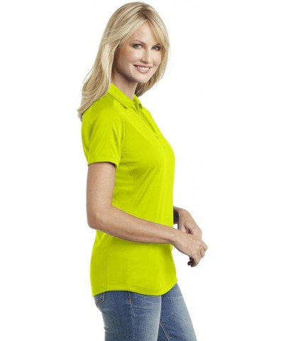 Ladies Diamond Jacquard Polo. L569 Citron $10.68 Shirts