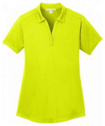 Ladies Diamond Jacquard Polo. L569 Citron $10.68 Shirts