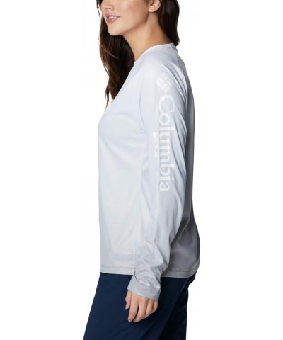 Women's Tidal Deflector Long Sleeve City Grey Gradient $19.74 Activewear