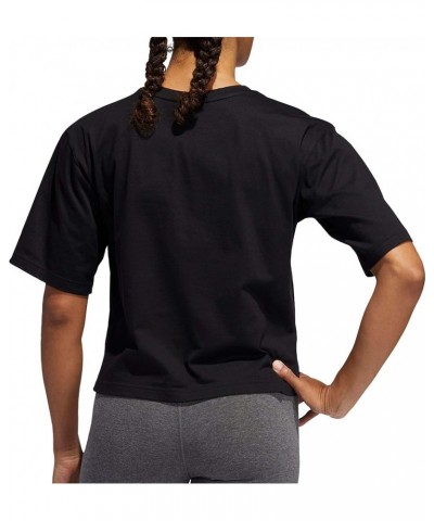 Women's Must Haves Ringer 3-Stripes T-Shirt Black/White $12.75 Activewear