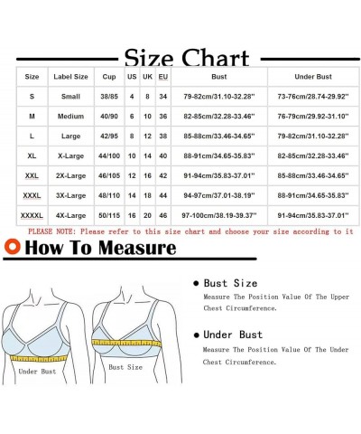 4 Pack Daisy Bras for Women Front Snaps Closure Wireless Cotton Bra Full Coverage Sports Bras Soft Comfy Sleep Bra Khaki $5.0...