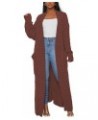 Women's Long Sweater Cardigan Open Front Duster Jacket Casual Cable Knitted Maxi Dress Coat Braided Outwear Pockets Long Coff...