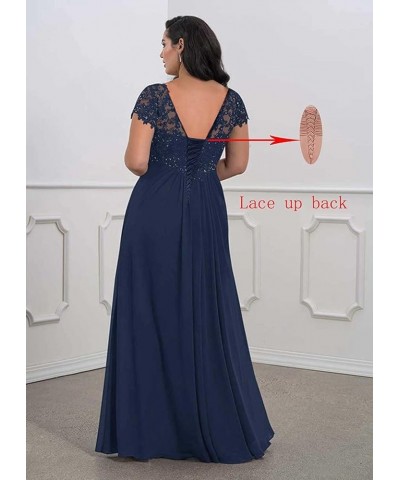 Mother of The Bride Dresses Chiffon Wedding Guest Dresses for Women Lace Mother of Groom Dresses Long Mauve $43.98 Dresses