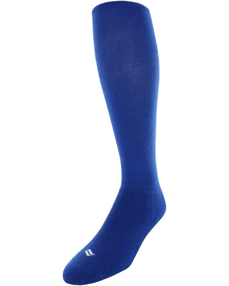 Women's Football Over-The-Calf Athletic Performance Team Socks Royal Blue $6.62 Socks