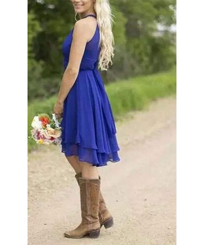 Women's Knee Length Country Bridesmaid Dress Western Wedding Guest Dress Lemon1 $22.00 Dresses