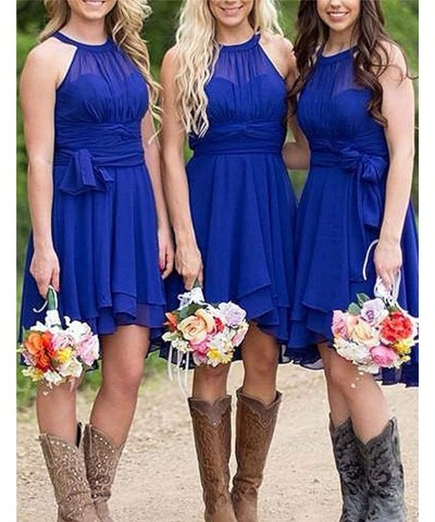 Women's Knee Length Country Bridesmaid Dress Western Wedding Guest Dress Lemon1 $22.00 Dresses