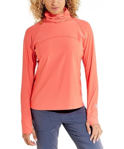 UPF 50+ Women's Paros Sailing Tee - Sun Protective Wild Coral $33.60 Swimsuits