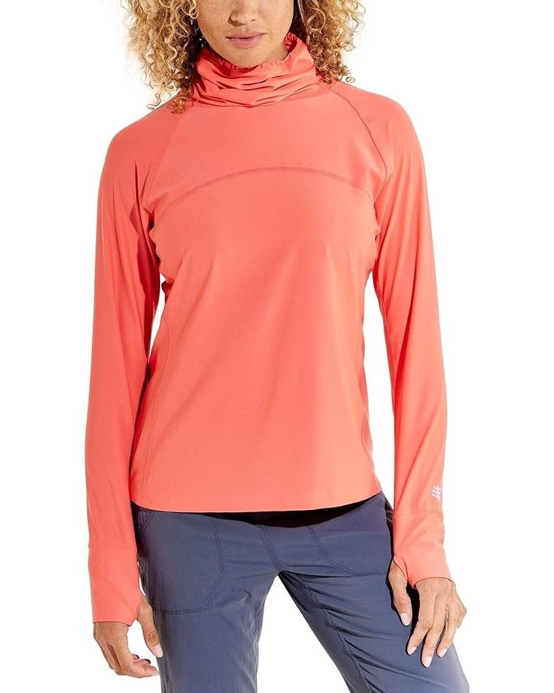 UPF 50+ Women's Paros Sailing Tee - Sun Protective Wild Coral $33.60 Swimsuits