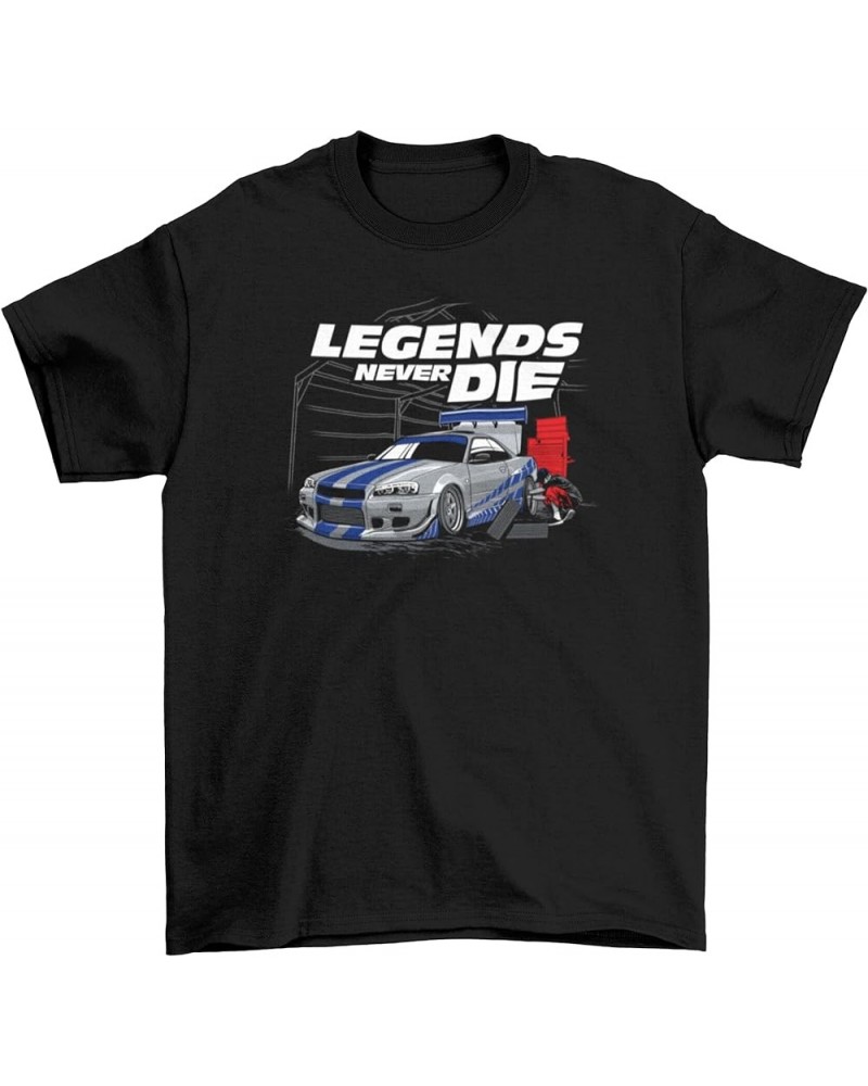 All I Care About is My Subie T-Shirt Legends Never Die R34 $10.33 T-Shirts