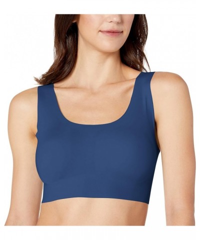 Women's Comfort Revolution Easylite Wireless T-Shirt Bra, Pullover Wirefree T-Shirt Bra In the Navy $14.84 Lingerie