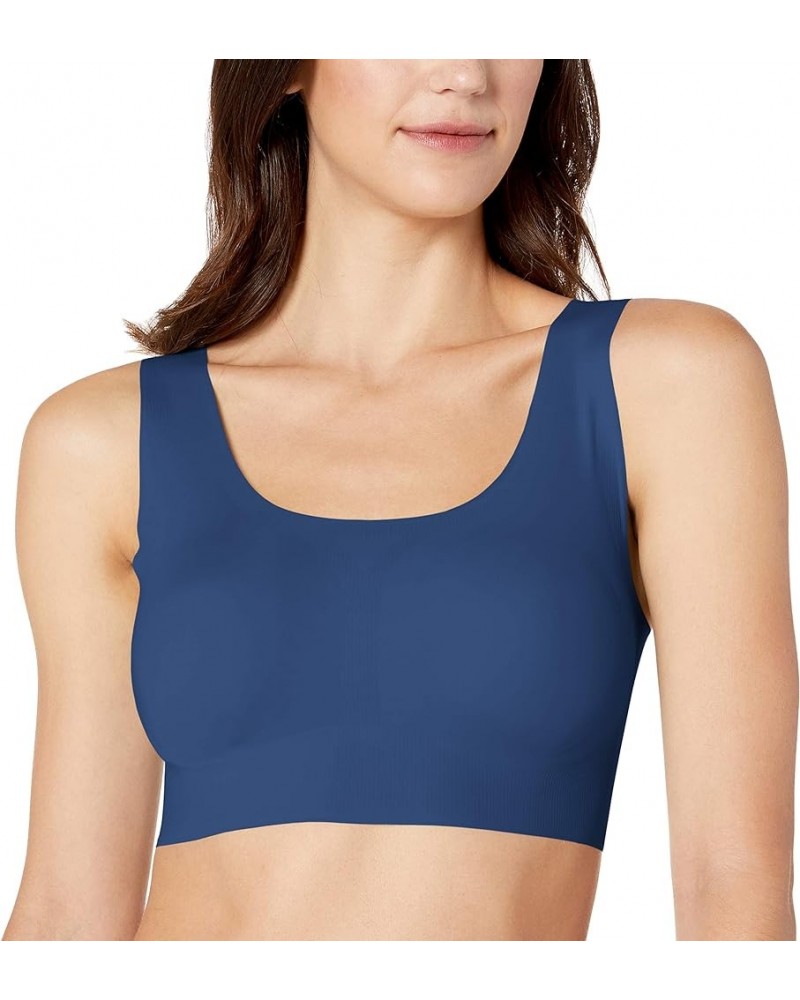 Women's Comfort Revolution Easylite Wireless T-Shirt Bra, Pullover Wirefree T-Shirt Bra In the Navy $14.84 Lingerie