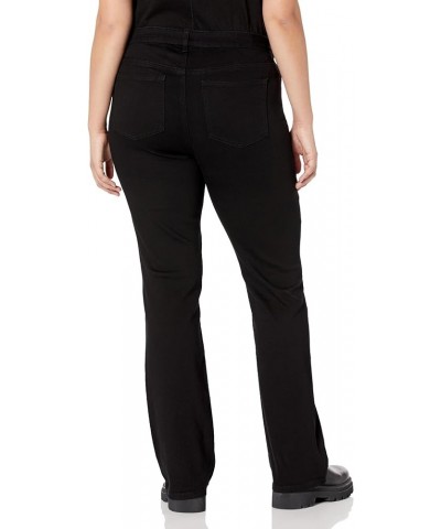 Women's Plus Size Jean Bootleg Luxe Black $15.55 Jeans