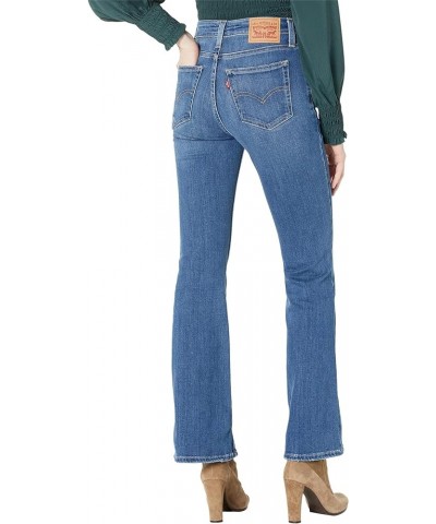 Women's 726 High Rise Flare Jeans (Also Available in Plus) Standard Medium Indigo Worn in $13.81 Jeans